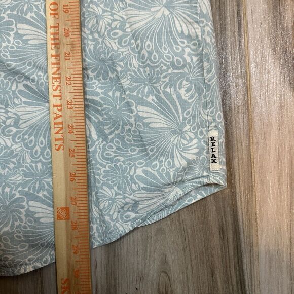 Tommy Bahama Shirt Relax Island Modern Fit Button Down White Green Floral Beach - Picture 6 of 6